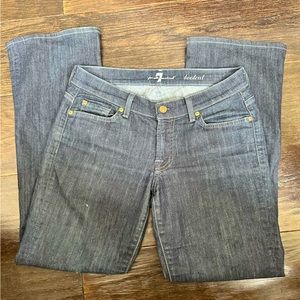 7 For All Mankind Bootcut Jeans Size 27 EUC